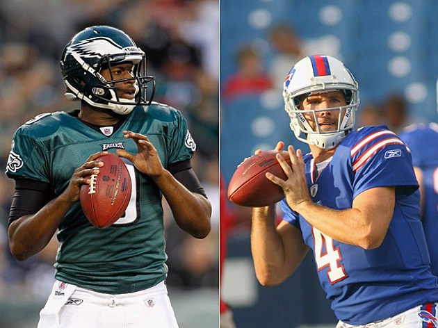 Vince Young and Tyler Thigpen