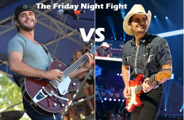 Thomas Rhett Vs. Brad Paisley Thomas Rhett Vs. Brad Paisley