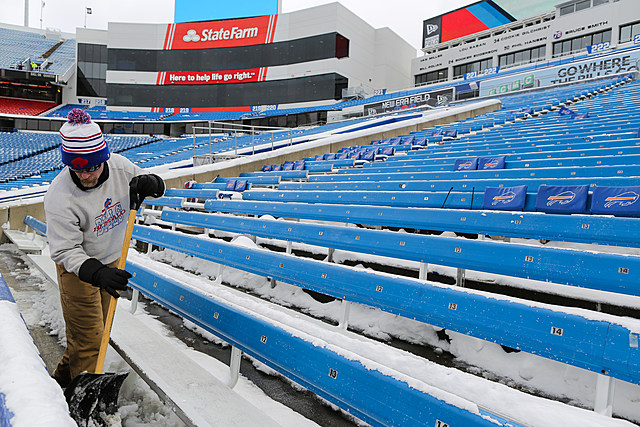 The Buffalo Bills Need Your Help Shoveling Snow