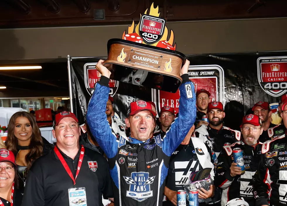 Rain-Shortened Race at Michigan Goes to Clint Bowyer