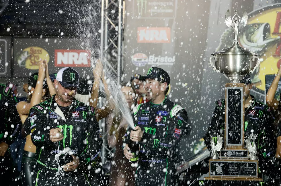 Kurt Busch Wins At Bristol to Clinch a Playoff Spot