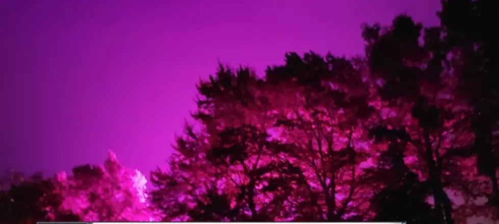 The Night Sky In Wheatfield Is Glowing Purple and Here’s Why