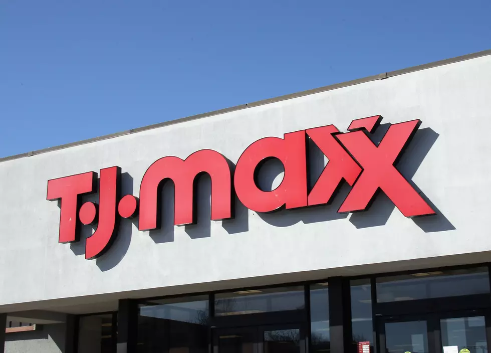 Line Forms For Reopening Of TJ Maxx And Homegoods