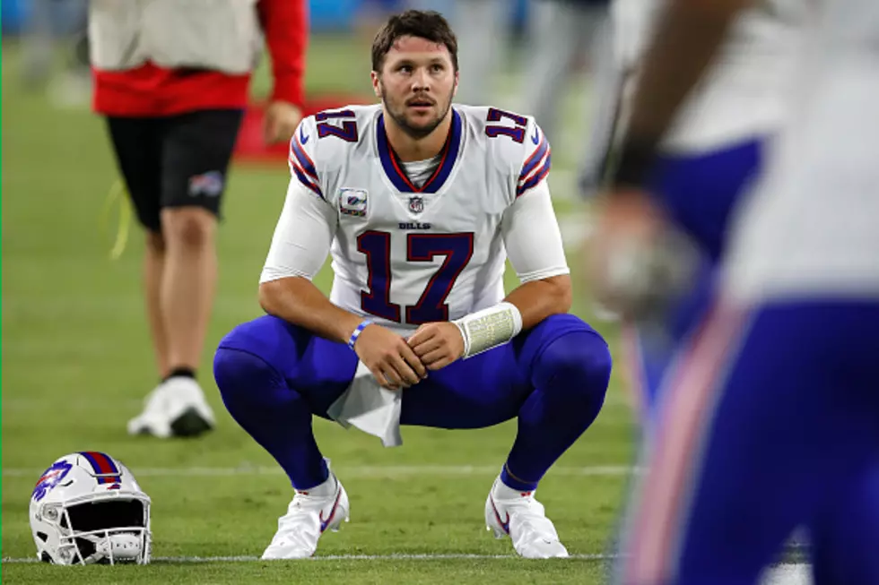 Score An Autographed Josh Allen Football