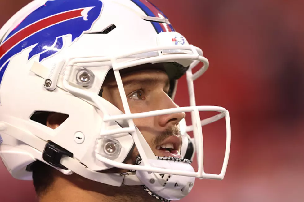 Josh Allen Looks Extra Motivated For Today’s Game [PHOTO]