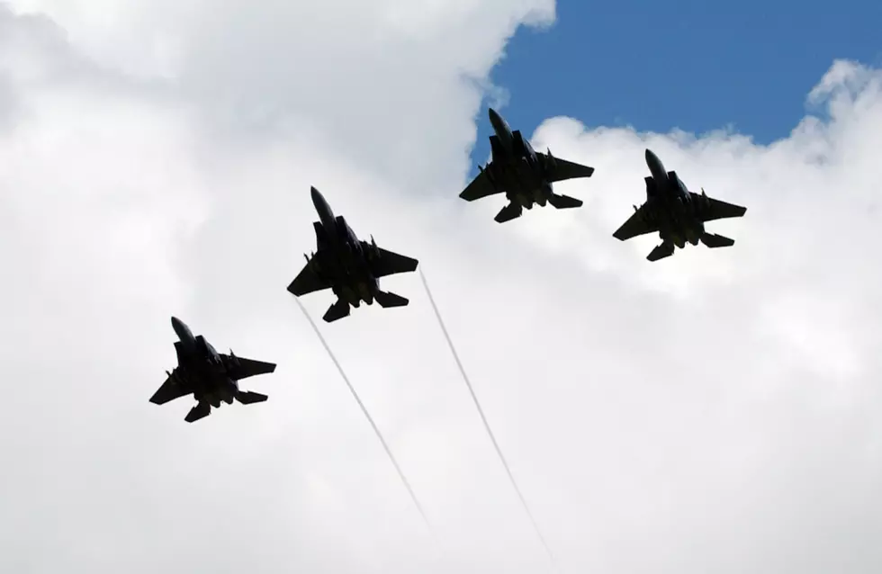 United States Air Force Formation Will Fly Over New York State Today