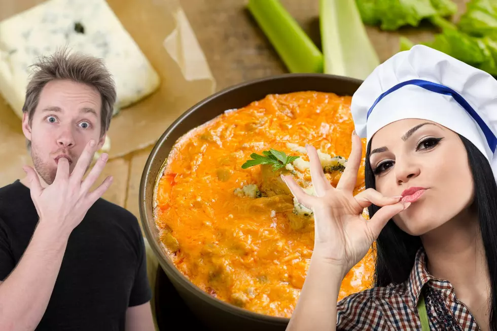 The Secret To Making Perfect Creamy Buffalo Chicken Wing Dip