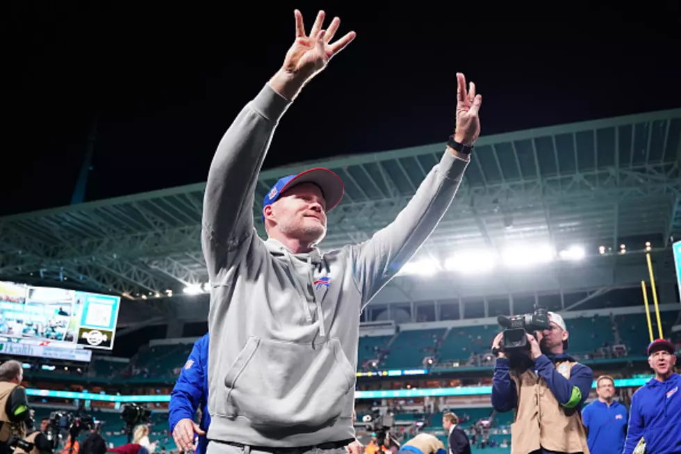 Sean McDermott Dances After the Buffalo Bills Clinch the AFC East