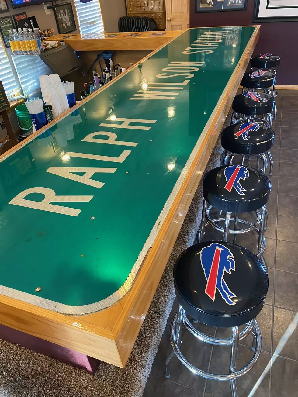 Bills Themed Bar For Rent In Western New York