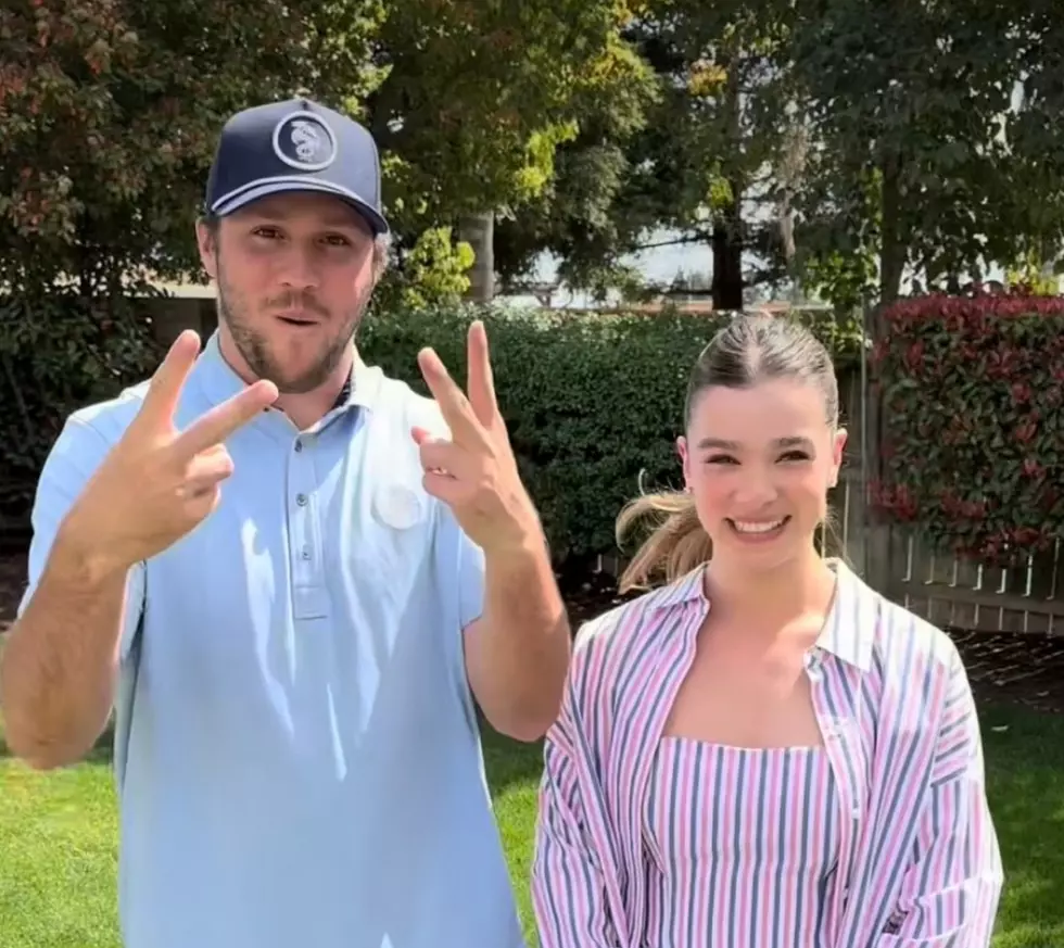 Josh Allen + Hailee Steinfeld Help with Gender Reveal