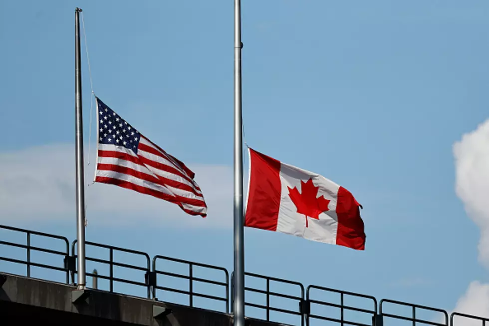 Flags At Half Staff Today In Buffalo, New York