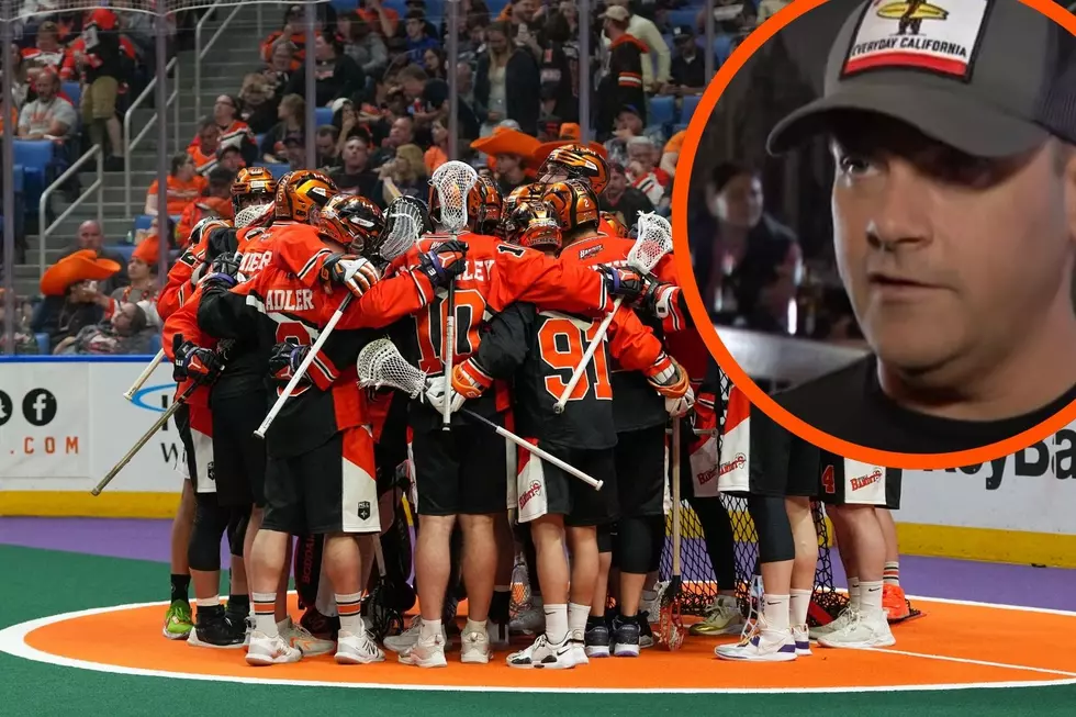 Buffalo Bandits Honor Buffalo Legend With Helmet Stickers