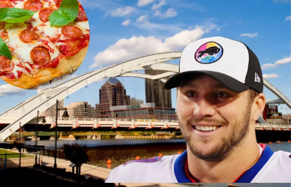 Josh Allen & Bills Hit Up Popular Pizza Spot In Rochester