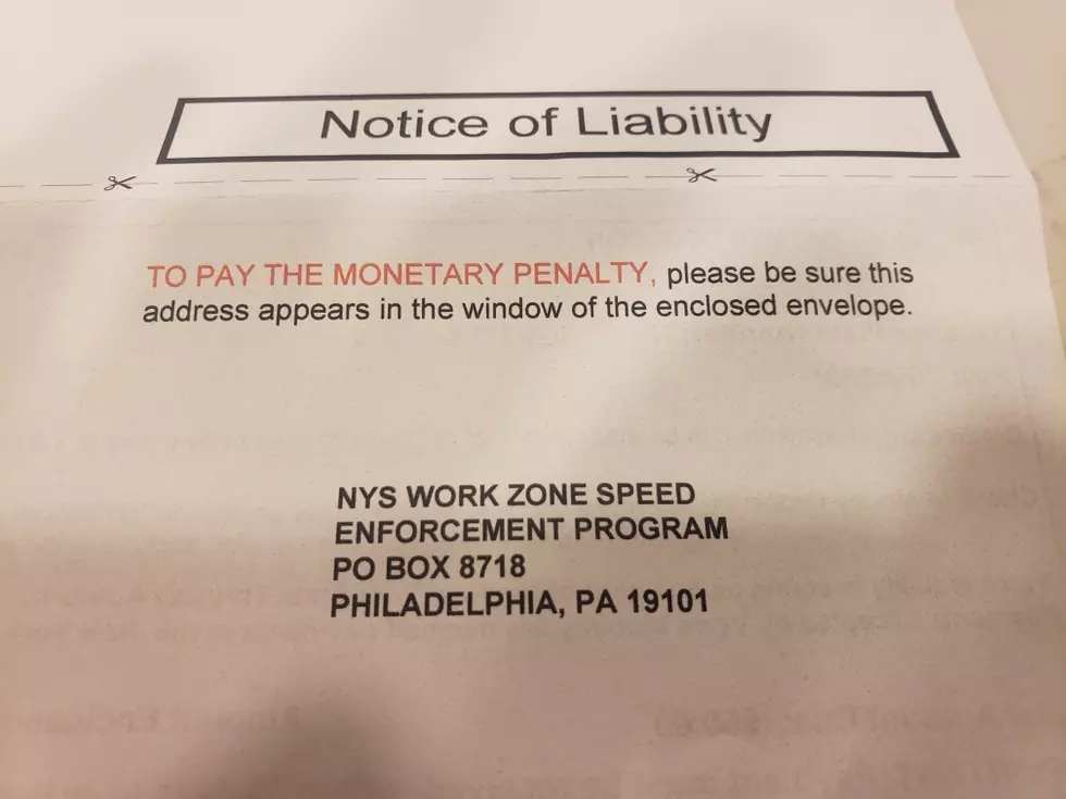 Here’s the Speeding Ticket That Comes from New York State Automated Cameras