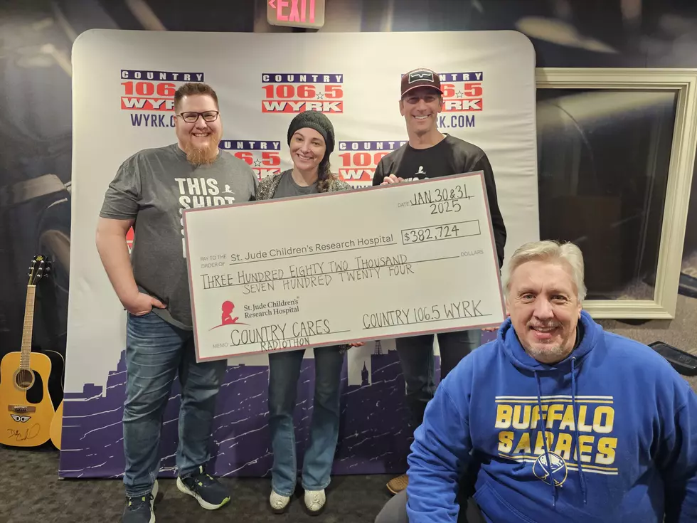 106.5 WYRK Raises Record $382,724 for Kids Fighting Cancer at St. Jude