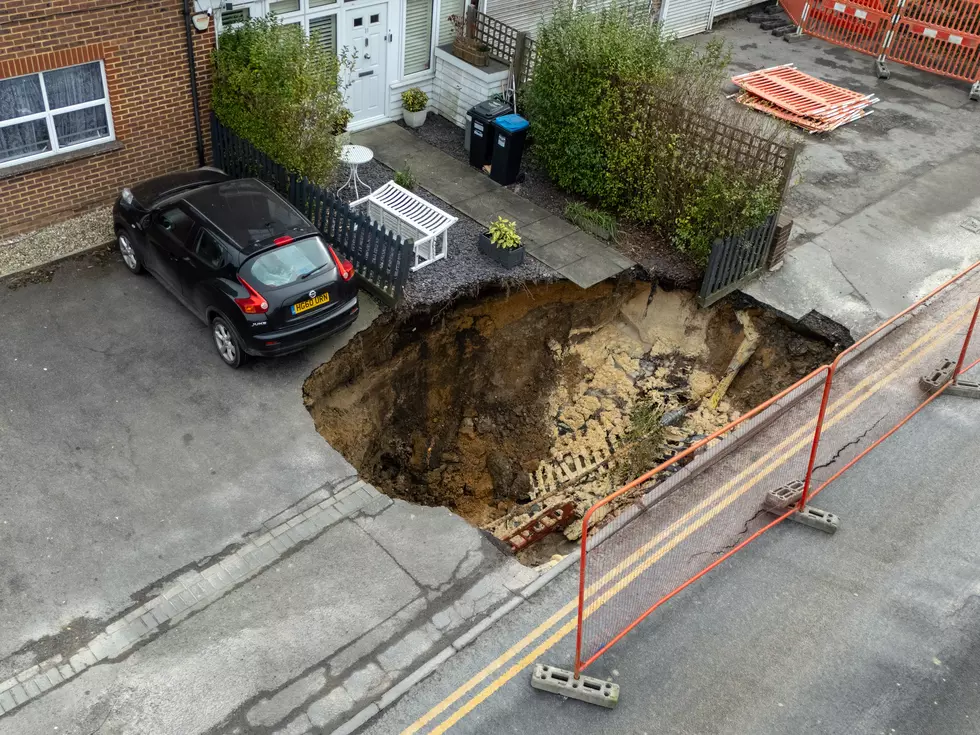 Massive Sinkhole Swallows Cement Truck in New York State