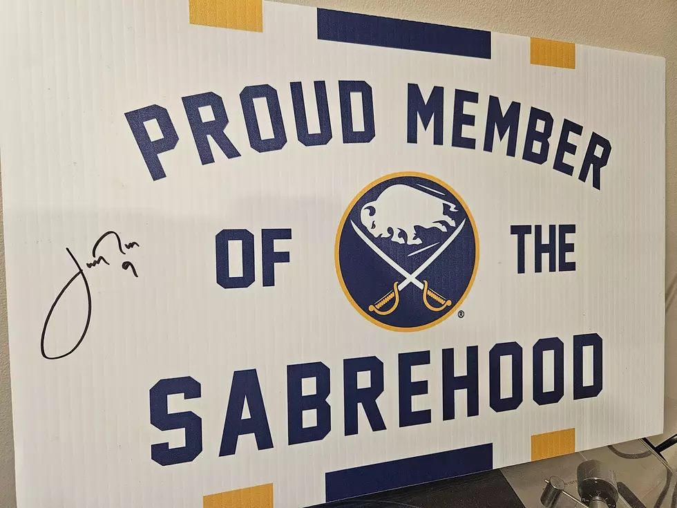 FREE Sabres Lawn Sign Giveaway Tonight from 4-6 PM