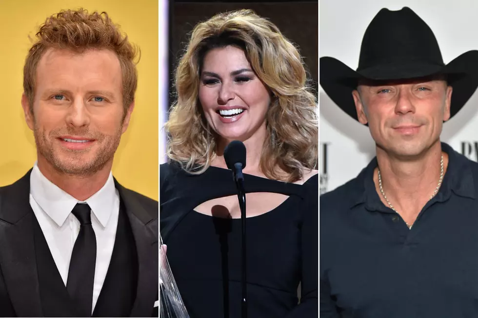 Dierks Bentley, Shania Twain, Kenny Chesney to Headline Stagecoach 2017